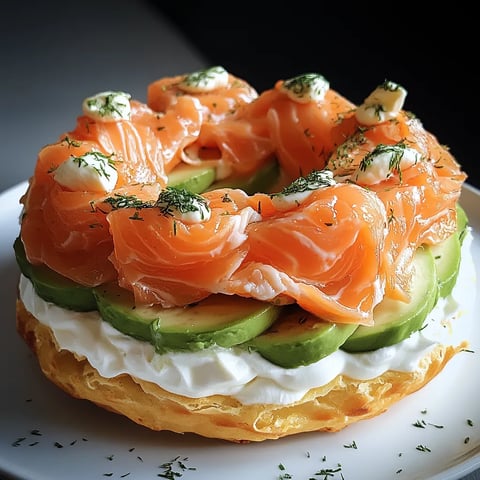 Couronne Saumon Avocat
