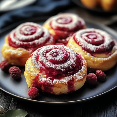 Cannelle Framboise Roulés