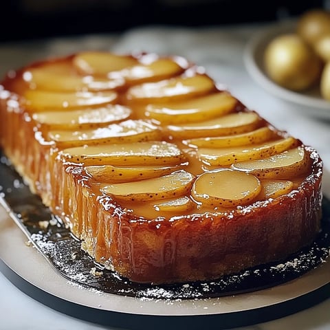 Gâteau fondant aux pommes