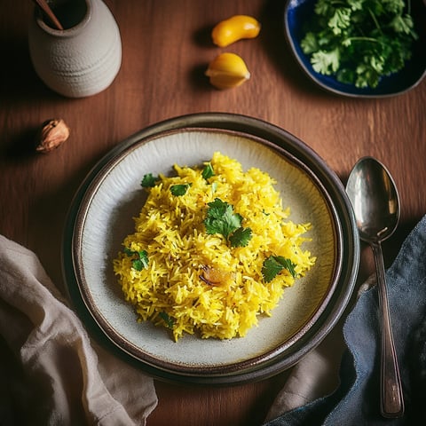 Riz à l’indienne aux épices