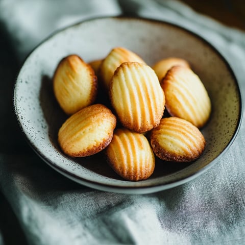 Madeleines au citron