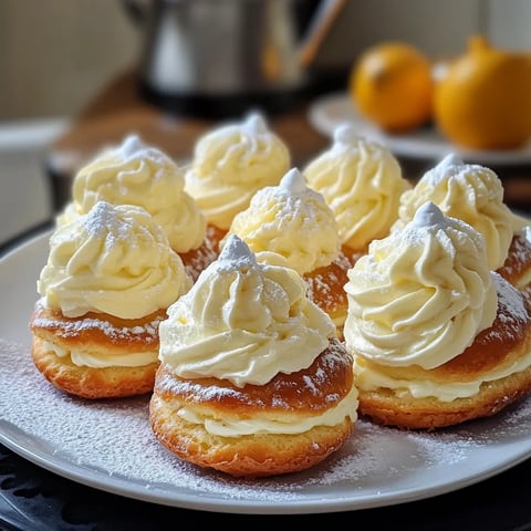 Plate with 6 donuts on it.