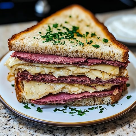 Des sandwichs empilés sur un plateau.