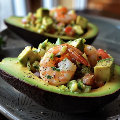 Avocat Farci aux Crevettes