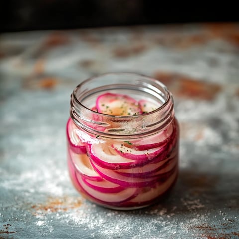 Pickles oignon rouge