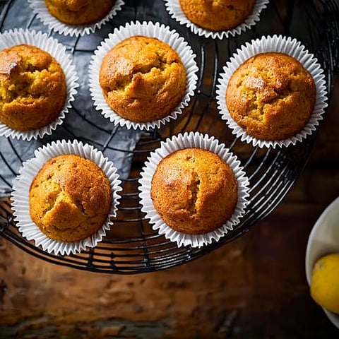 Muffins à la patate douche et épices