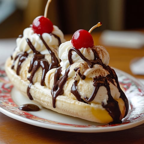 Banana split healthy