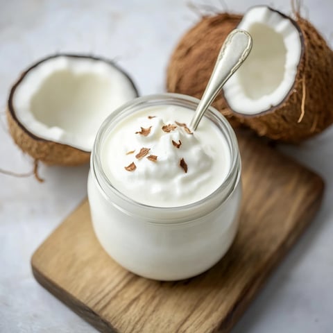 Yaourts au lait de coco
