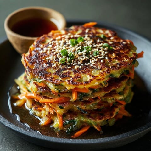 Galettes coréennes aux légumes