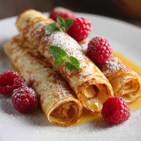 Crêpes dorées trop simples façon Cyril Lignac.