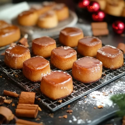 A tray of nonnettes de Noel.